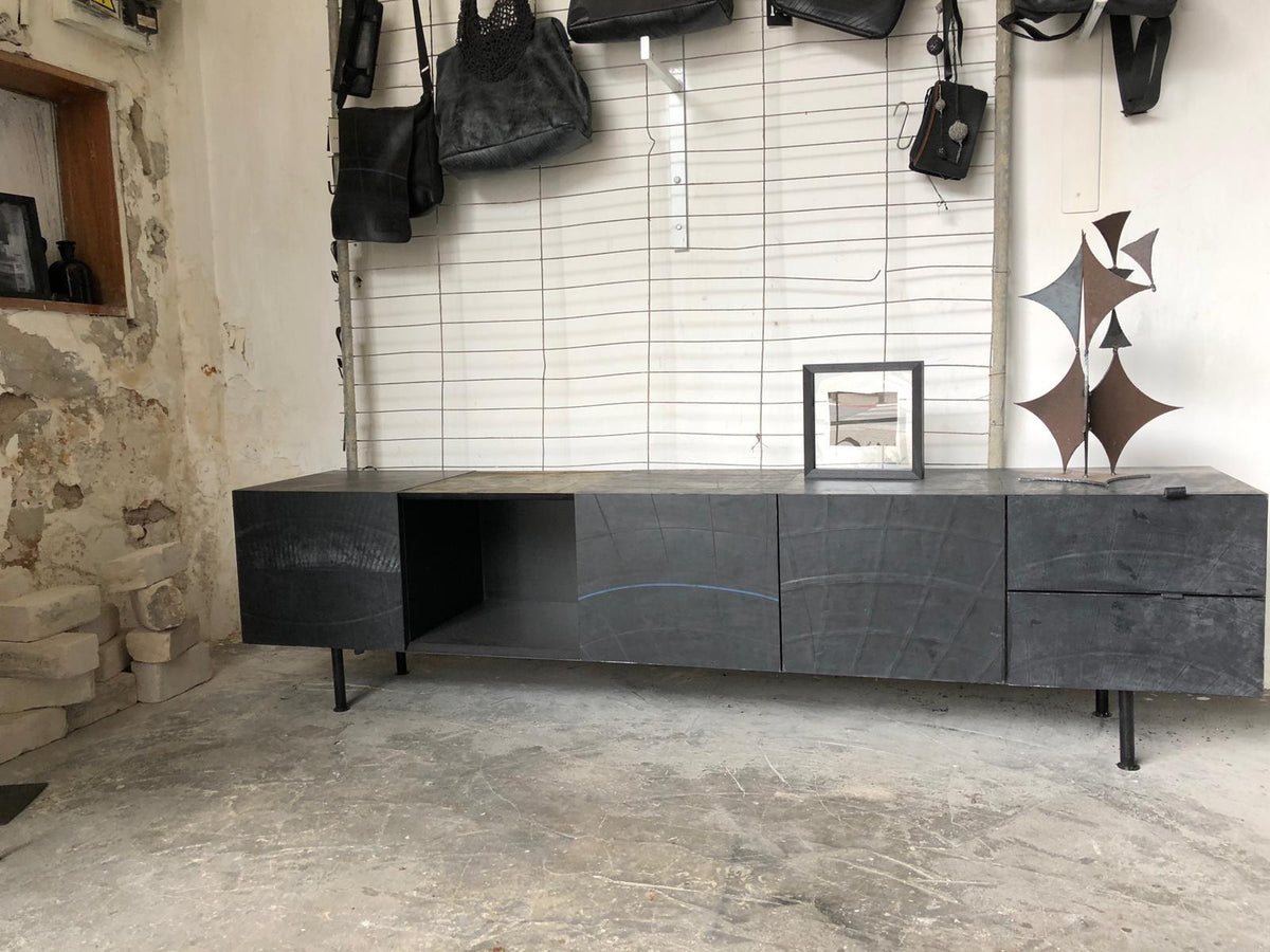 Black Lounge Buffet Storage